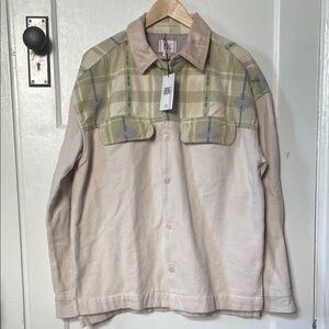 NWT- BDG Robbie Crafted Western Overshirt- Medium